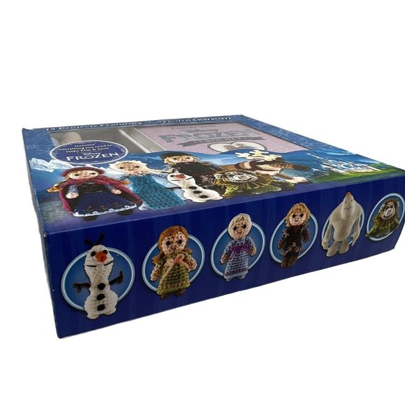 Disney Toys Disney Frozen Crochet Kit Kati Galusz Create Elsa Anna
